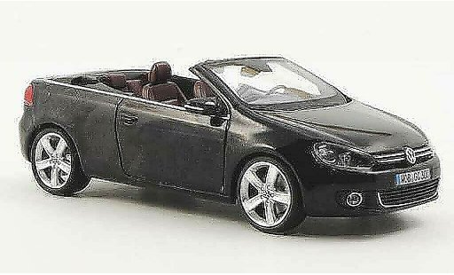 Volkswagen Golf Cabriolet 1/43 Schuco Cabrio schwarz 2011 modellautos