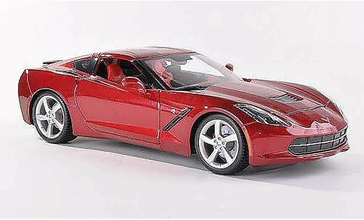 Chevrolet Corvette Stingray 1/43 Maisto C7 (C7) schwarz-rot modellautos