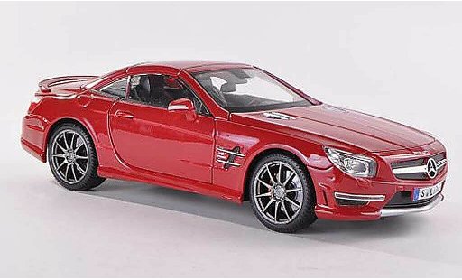Mercedes Classe SL 63 1/18 Maisto AMG (R231) rot 2012 modellautos