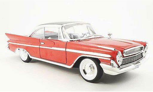 Desoto Adventurer Coupe 1/18 Yat Ming rot/schwarz 1961 modellautos