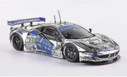 Ferrari 458 Italia GT2 1/43 Fujimi No.01 Extreme Motorsports Ultimat VodkaPetit Le Mans 2012 modellautos