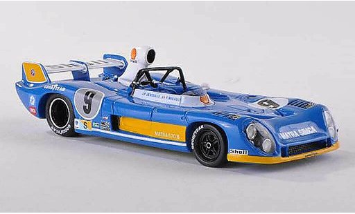 Matra MS670B Base 1/43 Spark No.9 24h Le Mans 1974 J.P.Jabouille/F.Migault modellautos