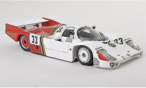 Porsche 956 1985 1/43 Spark No.33 American 100's 24h Le Mans J.Gartner/grau.Hobbs/G.Edwards modellautos