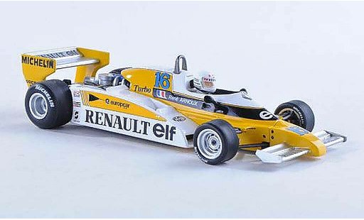 Renault F1 1981 1/43 Spark RE20 B No.16 GP Argentine R.Arnoux modellautos