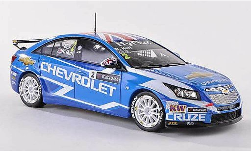 Chevrolet Cruze course 1/43 Spark 2012 1.6T No.1 R.Huff WTCC Macau modellautos