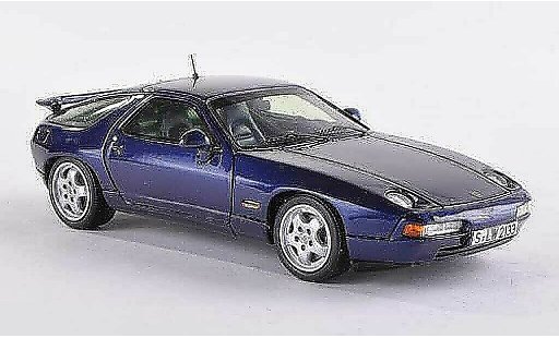 Porsche 911 1992 1/43 Spark GTS schwarz-blau modellautos