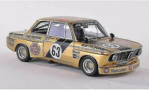Bmw 2002 tii 1/43 Spark No.63 Warsteiner DRM Norisring 1975 J.Obermoser modellautos