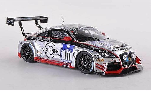 Audi TT rs 1/43 Spark No.111 Scherer 24h Nurburgring 2012 S.Landmann/C.Breuer/J.Wohlfarth/E.Deegener modellautos