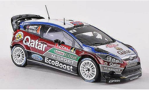 Ford Fiesta WRC 1/43 Spark No.4 M-Sport/Qatar Rally Monte Carlo 2013 M.Otsberg/J.Andersson modellautos