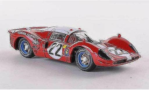 Ferrari 412 course 1/43 Brumm P No.22 Scuderia Filipinetti 24h Le Mans 1967 Scuderia Filipinetti modellautos