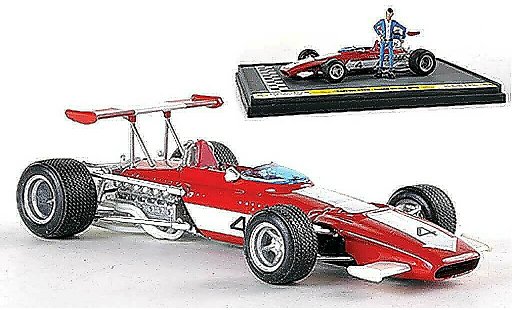 Ferrari 312 B 1/43 Brumm No.4 Lupin on the grid 1970 modellautos