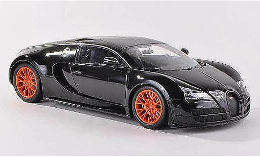 Bugatti Veyron Super Sport 1/18 Minichamps schwarz 2011 modellautos