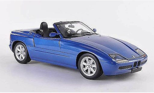 Bmw Z1 roadster 1/18 Minichamps blau 1988 modellautos