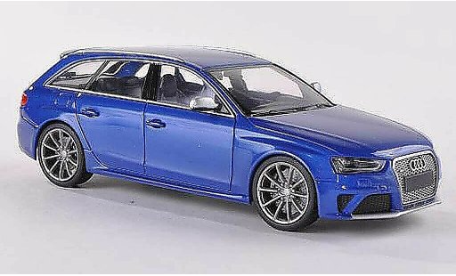 Audi RS4 avant 1/43 Minichamps blau 2012 modellautos
