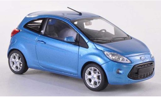 Ford Ka Berline 1/43 Minichamps II blau 2009 modellautos