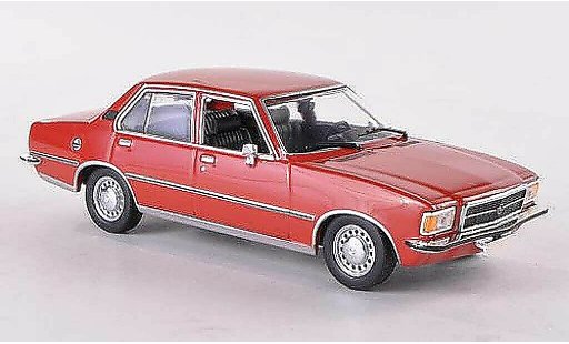 Opel Rekord D 1/43 Minichamps rot 1975 modellautos