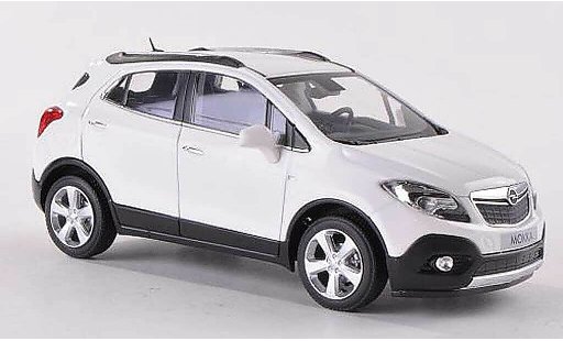 Opel Mokka Base 1/43 Minichamps weiss 2012 modellautos