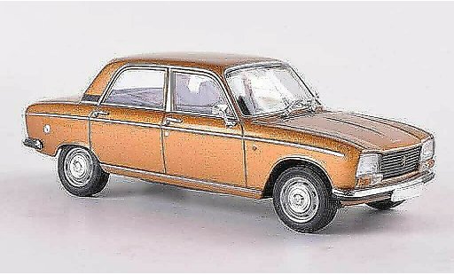 Peugeot 304 Berline 1/43 Minichamps Limousine gold 1972 modellautos