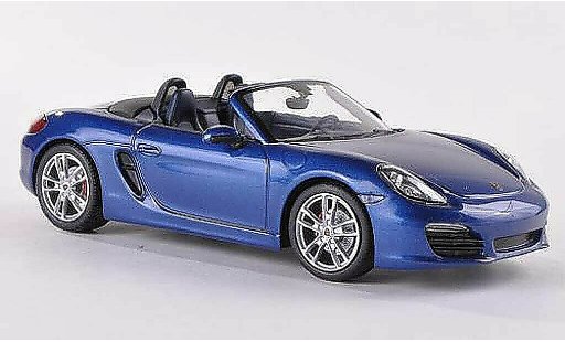 Porsche 718 S 1/43 Minichamps (981) blau 2012 modellautos