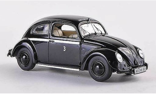 Volkswagen Kafer Base 1/43 Minichamps 1200 Export British Car Hire 1947 modellautos