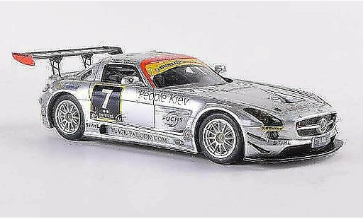 Mercedes SLS GT3 1/43 Minichamps AMG No.7 Team Black Falcon 24h Dubai 2011 Jager/Seyffarth/Heyer/Breslin modellautos