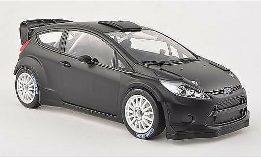 Ford Fiesta WRC 1/18 Minichamps schwarz Plain Body Version 2011 modellautos