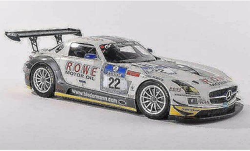 Mercedes SLS GT3 1/18 Minichamps AMG No.22 Rowe Racing 24h Nuerburgring 2012 Graf/Jager/Roloff/Seyffarth modellautos