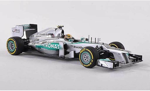 Mercedes F1 2009 1/43 Minichamps AMG Team No10 Petronas L.Hamilton Showcar 2013 modellautos