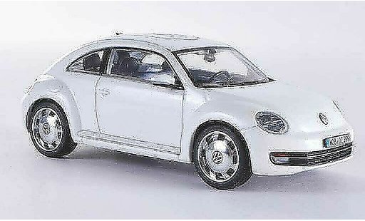 Volkswagen Beetle Base 1/43 Schuco weiss Wolfsburg 2011 modellautos
