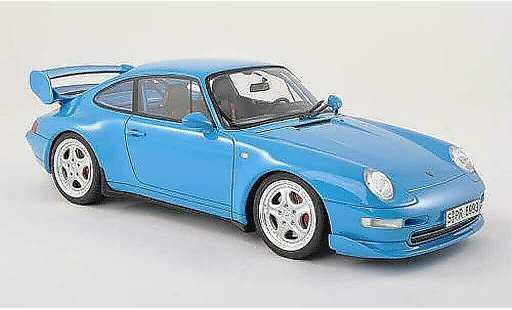 Porsche 911 RS 1/18 GT Spirit Carrera Clubsport -blau 1995 modellautos