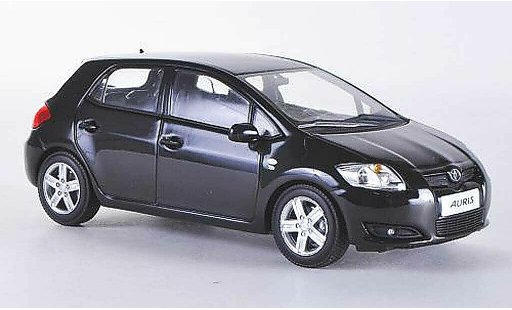 Toyota Auris Base 1/43 Minichamps schwarz 5-Turer 2007 modellautos