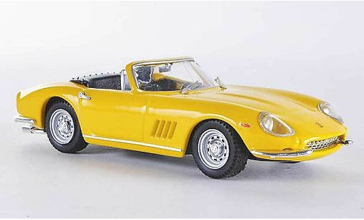 Ferrari 275 GTB/4 1/43 Best Spyder gelb modellautos