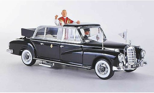 Mercedes 300 Base 1/43 Rio Limousine schwarz 1960 modellautos