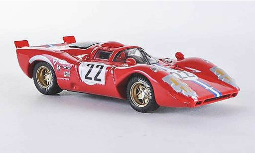 Ferrari 312 P 1/43 Best Coupe Sebring No.22 1970 modellautos