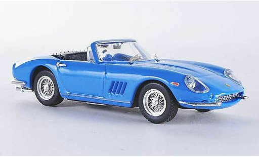 Ferrari 275 GTB/4 1/43 Best Spider blau Steve Mc Queen modellautos