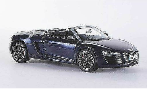 Audi R8 spyder 1/43 Schuco blau 2012 modellautos