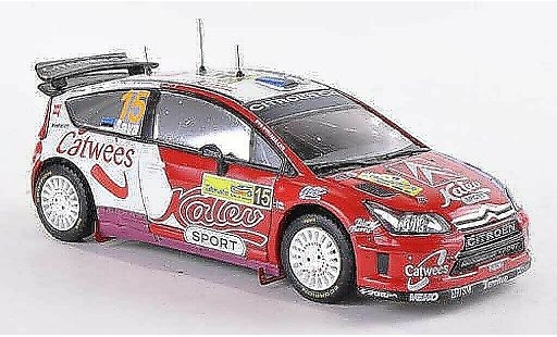 Citroen C4 WRC 1/43 IXO No.15 Kalev Sport Rally Griechenland 2008 U.Aava/K.Sikk modellautos
