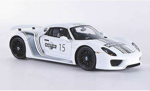 Porsche 918 2013 1/43 Spark Spyder Prototyp No.15 Martini modellautos