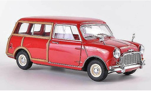 Austin Mini countryman 1/18 Kyosho Morris Morris Traveller rot RHD modellautos