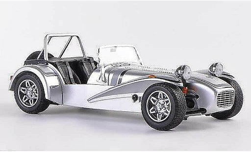 Caterham Super Seven roadster 1/18 Kyosho grau/grau/schwarz RHD modellautos