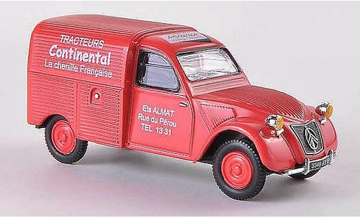Citroen 2CV Berline 1/43 Eligor Tracteurs Continental modellautos