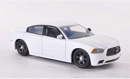 Dodge Charger Police 1/43 First Response weiss undekoriertes Polizeifahrzeug 2012 modellautos
