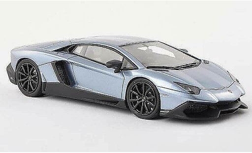 Lamborghini Aventador LP720-4 1/43 Look Smart 50eme Anniversaire blau modellautos