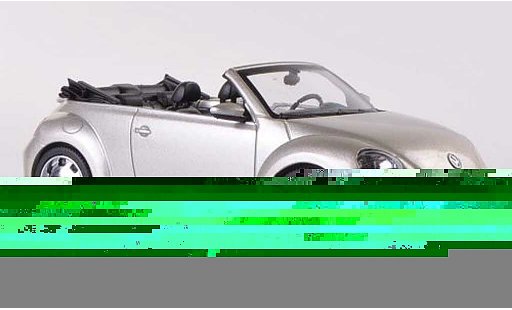 Volkswagen Beetle Cabriolet 1/43 Schuco Cabrio beige 2012 modellautos