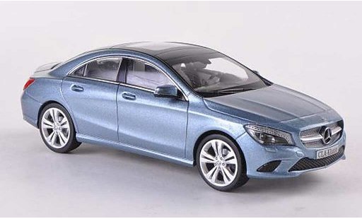 Mercedes CLA Base 1/43 Schuco (C117) graublau 2012 modellautos