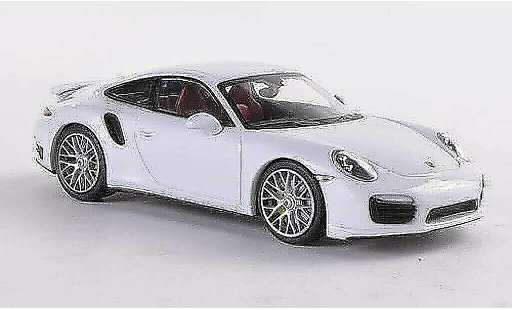 Porsche 911 Turbo S 1/43 Minichamps weiss 2012 modellautos