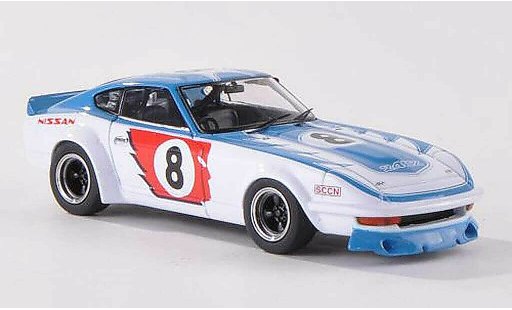 Nissan Fairlady Z 240 ZR 1/43 Ebbro 240ZR No.8 1000km Fuji 1973 K.Takahashi/K.Tohira modellautos