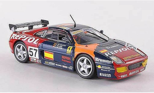 Ferrari 348 GT Competizione 1/43 Ferrari Racing Collection No.57 T.Saldana/A.Villarino/A.de Orleans-Borbon 24h Le Mans 1994 modellautos