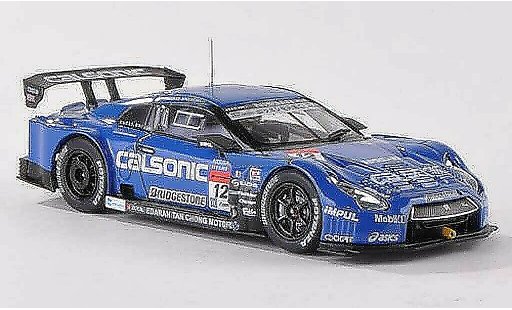 Nissan Skyline R35 1/43 Ebbro GT-R No.12 Calsonic Impul Super GT500 2013 T.Matsuda/J.P.Oliveira modellautos