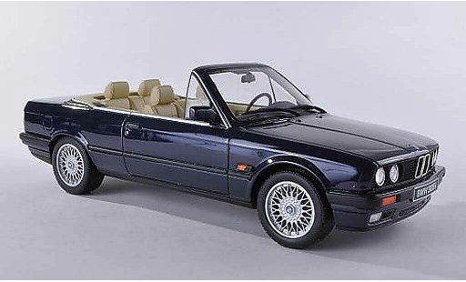Bmw 325 Cabriolet 1/18 Ottomobile E30 i (E30) schwarz-blau modellautos